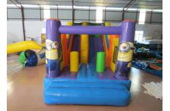 China Long stripes inflatable combo inflatable minions themed combo cute minions inflatable combo supplier