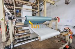 China Single Side Silicone Coated Fiberglass Fabric For Expansion Joints Compensator supplier