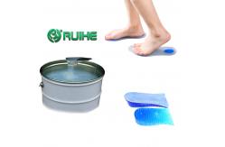 China Ruihe Custom Liquid Silicone Mold Skin Safe Insoles And Heel Pads supplier
