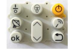 China 70 Shore A Precision Mold Silicone Keypad For Gaming Equipment supplier