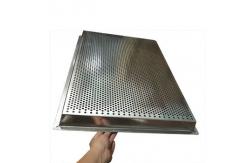 China Welded 30*60cm Stainless Steel Perforated Tray 304 316 High Temperature Baking supplier