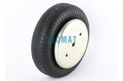 China 1B8X4 Single Convoluted Rubber Air Spring W013587564 Firestone Air Lift Suspension 1/4NPTF supplier