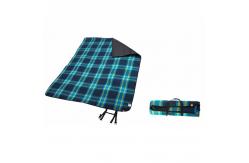 China Foldable Waterproof Camping Picnic Blanket With Handle Strap supplier