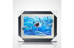 China Hot Sell High Definition Promotion Gift Japanese 3D Lenticular Anime Posters With Frame supplier