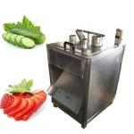Stainless Steel Vegetable Slicer Machine Industrial Fruit Cutting Machine 0.75KW for sale