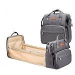 OEM ODM Nursing Mother Bag Diaper Bag Foldable Crib With USB for sale