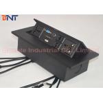 Square Corner Desk Pop Up Sockets with Bottom Conection Cable length 30 ~ 50 cm for sale