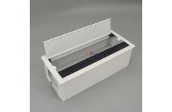 China Rectangular Management Grommet Wire Boxes For Computer Table supplier