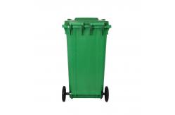 China Community Large Plastic Dustbin Mobile Garbage Bin 1100 Liter supplier