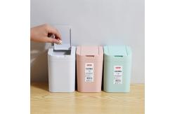 China 1.5L Desk Plastic Dustbin For Schools Toilet Waste Management supplier