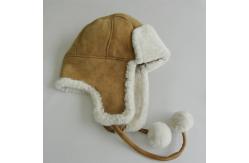 China Customized Funny Winter Sheepskin Hats Winter Ski Hat For Adults supplier