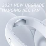 8.5hr Usage Time Hands Free Neck Fan With 4000mAh Polymer Lithium Battery