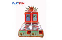 China Coin operated game  arcade bowling ball lane alley skee skill redemption machine supplier