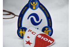 China Clothing TPU Custom Uniform Patches , Heat Press Iron On Patches supplier