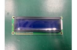 China STN Blue Transmissive 1602B Character LCD Module with LED Blacklight supplier