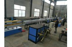 China PE Plastic Pipe Extrusion Line / Large Diameter PE Plastic Water Pipe Making Machine supplier