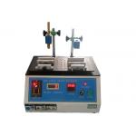 Button Operation Electrical Appliance Testing Equipment / Automatic Label Marking Petroleum Spirit Abrasion Test Machine for sale