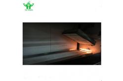 China ISO 9239-1 Horizontal Automatic Flammability Tester Flame height 6-12cm supplier