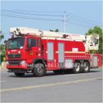 HOWO  Fire Sprinkler Truck   Ladder Fire Truck   Aerial Platform Fire Engine