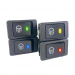 KCD4 Rocker Switch ON-OFF 2 Position 4 Pins LED 12V 35A automobile refitting fog lamp switch with light Rocker switch for sale