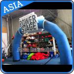 Ce Certificated Blue Inflatable Gate , Advertising Inflatable for sale