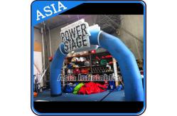 China Ce Certificated Blue Inflatable Gate , Advertising Inflatable supplier