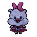 China Animal Shape Iron On Embroidery Patch Heat Cut Border For Clothing for sale