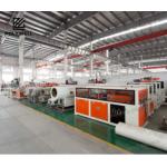 PP PE PA Double Wall Pipe / Electrical Corrugated Pipe/Tube Extrusion Forming Machine for sale
