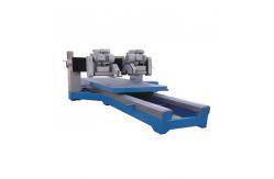 China Oil Sealed 45 Degree Rotate Stone Cutting Machine For Marble Granite supplier