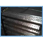 65mn Steel Mining Screen Mesh , Hooked Vibrating Rock Screen Galvanized 1.5m X 2m for sale