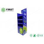 Custom Glossy Printed Promotion Pop Cardboard Shelf Display For Drink