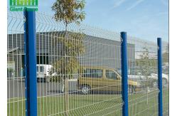 China Peach Post Zinc Plated V Mesh Security Fencing supplier