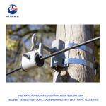 Free Installation Bolts / Steel Strap Suspension Clamp 12 KN for sale