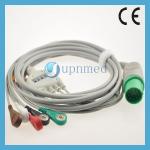 Nihon Kohden 11pin ECG cable with 5 lead,snap type,BC-763V for sale