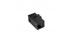 China UTP Cat6 KeyStone Jack FacePlate 8P8C UTP Modular Jack RJ45 Inline Coupler supplier