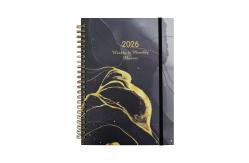 China Embossed Design Technique Custom Notebook Hardcover Binding for Professional Note-Taking Experience supplier