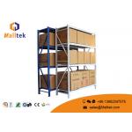 Metal Warehouse Pallet Storage Racks Boltless Type Powder Coating Surface for sale