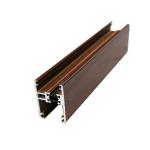Wood Finish Wardrobe Aluminium Profile Fair Corrosion Resistance For Window / Doors for sale