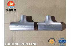 China ASTM A815 S32750 Duplex Stainless Steel Elbow And Tee Pipe Fitting BW supplier