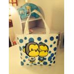 Folding Canvas Shopping Bags for sale