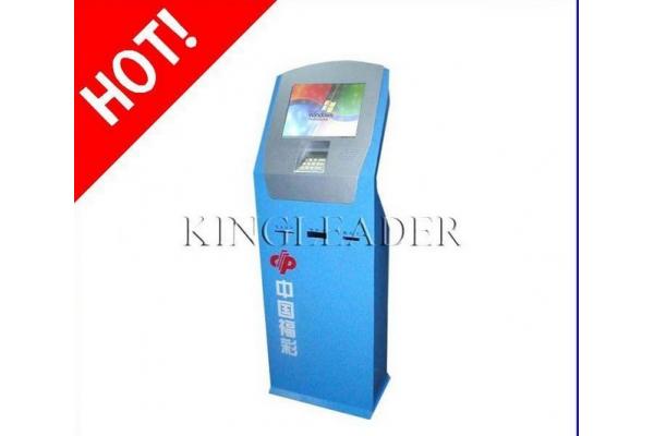 Extra Slim Lottery Ticket Vending Kiosk With Card Reader in LINUX / Win3.X / 98/Win 7