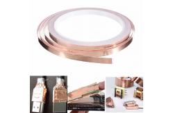 China 0.1mm Adhesive Copper Foil Tape For Rf Copper Radiation Shielding supplier