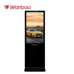 65 Indoor Digital Advertising Display , Floor Standing LCD Advertising Player for sale