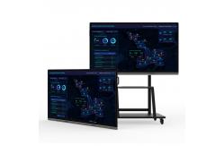 China LED 110 Inch Smart Board ,  Ir Touch Interactive Flat Panels For Schools supplier