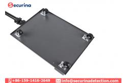 China Hand Held Under Vehicle Inspection Mirror Shatterproof With Fluorescent Lamp supplier