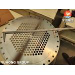 ASME SA240 SS304 Stainless Steel Tubesheet For Heat Exchanger for sale