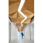 Office Metal Aluminium Suspended Ceiling Panels Hygienic 3d Droptiles for sale