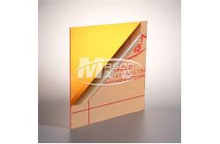 China 3mm Acrylic Orange Perspex Sheet Cutting Perspex Plastic Board Sheet Plexiglass supplier