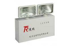China Professional Interior / Exterior Twin Head LED Emergency Lights With Glass Diffuser supplier
