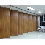 Multi Color Top Hanging Ceiling System Foldable Partition Wall Panel For Training Room for sale